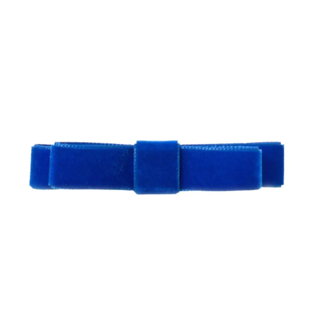 Velvet Straight Bow & Comb