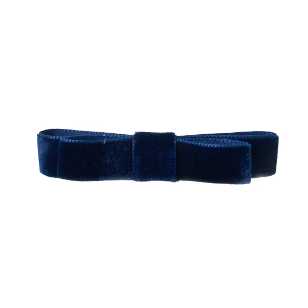 Velvet Straight Bow