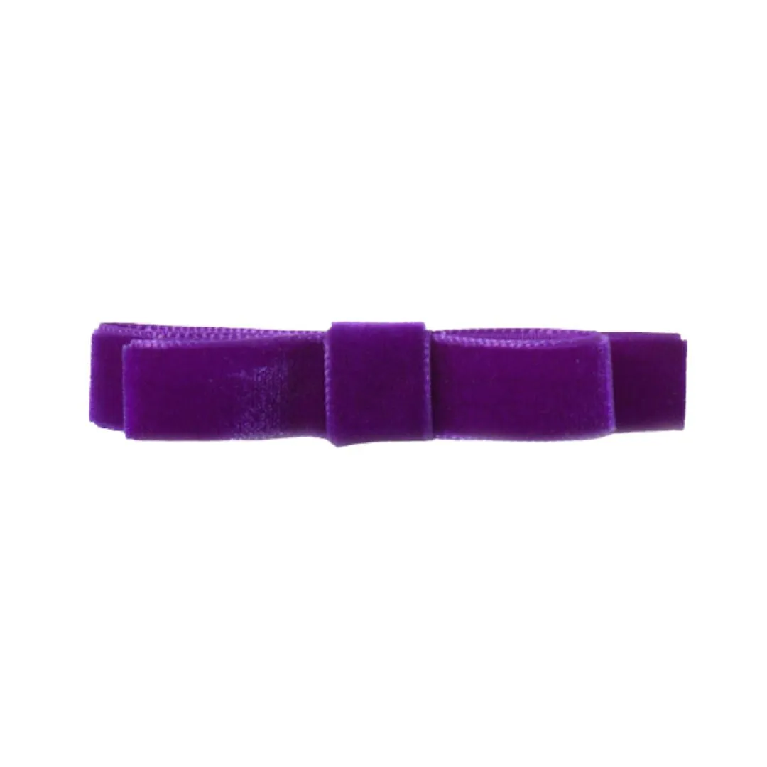 Velvet Straight Bow