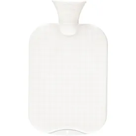 White Hot Water Bottle -  2.0 Litre thermo-plastic