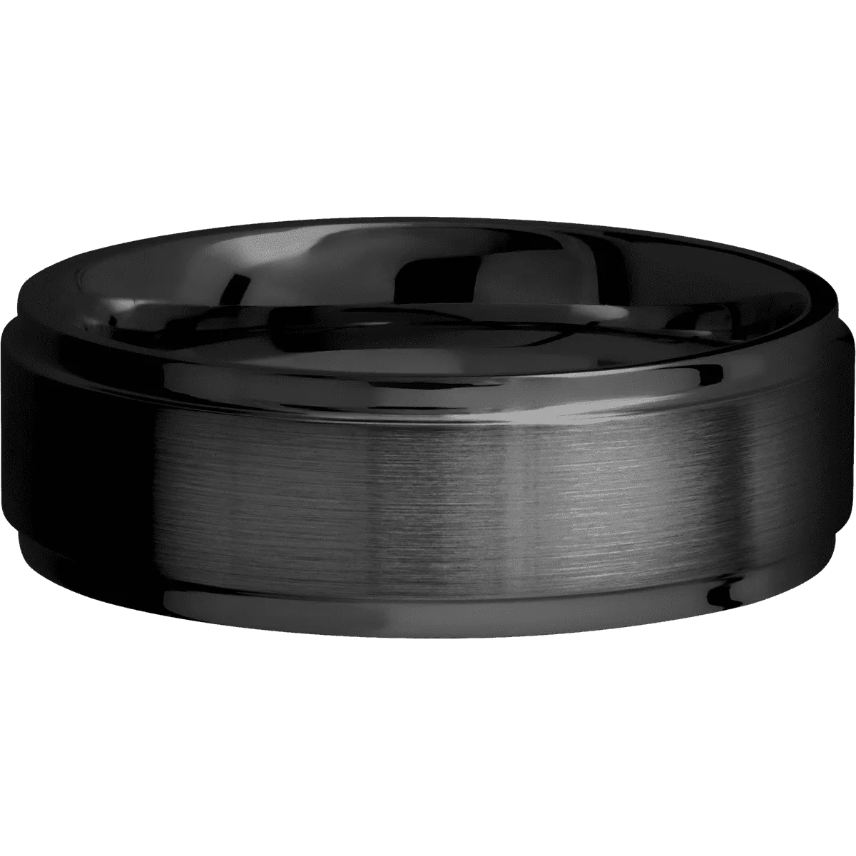 Zirconium with Satin , Polish Finish