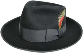 Zoot Fedora Hat in Black (Large - 23")